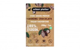 Urban Platter Stone Ground Premium Cooking Chocolate Vegan Couverture  Box  200 grams